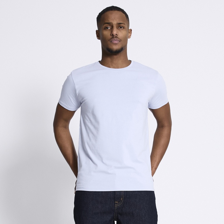 Premium basic tee "Casper" Blue